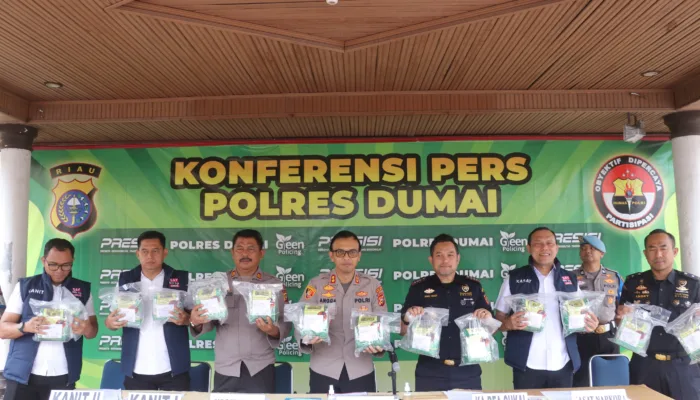 Sinergi Bea Cukai dan Polres Dumai Gagalkan Penyelundupan 25,8 Kg Sabu di Jalur Laut