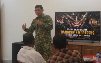 Kopassus dan Wartawan Dumai Perkuat Sinergi Tangkal Hoaks, Tebarkan Semangat Kebangsaan