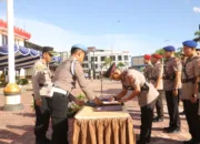 Kapolres Dumai Pimpin Sertijab Dua Kasat dan Tiga Kapolsek, Ini Daftar Pejabat Barunya