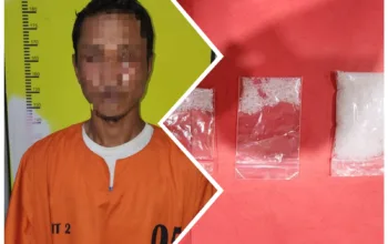 Sembunyikan Shabu di Ventilasi Kamar Mandi, Pria di Jaya Mukti Dibekuk Polisi