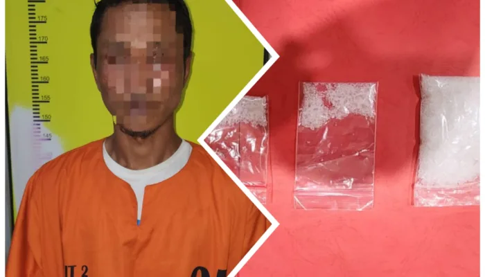 Sembunyikan Shabu di Ventilasi Kamar Mandi, Pria di Jaya Mukti Dibekuk Polisi