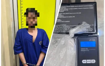 Satres Narkoba Polres Dumai Ungkap Peredaran Sabu 76 Gram, Seorang Pria Ditangkap