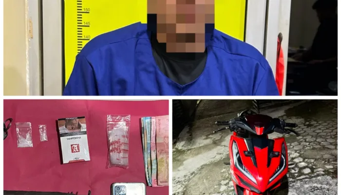 Jadi Lokasi Transaksi Sabu, Pondok di Bukit Kayu Kapur Digerebek Satresnarkoba Polres Dumai