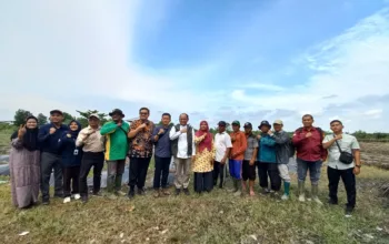 Perkuat Ketahanan Pangan Daerah, Bank Indonesia Salurkan Bantuan Pengairan Modern untuk Dua Kelompok Tani di Dumai