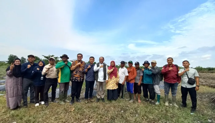 Perkuat Ketahanan Pangan Daerah, Bank Indonesia Salurkan Bantuan Pengairan Modern untuk Dua Kelompok Tani di Dumai