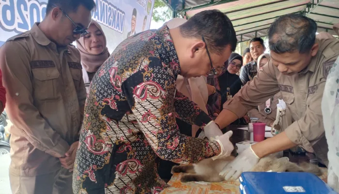 Vaksinasi Digencarkan hingga September, Sekda Fahmi Rizal: 127 Kasus Gigitan di Dumai, tetapi Nol Kasus Rabies