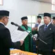 Eko Wardoyo Masuki Masa Purna Bhakti, Pemko Dumai Lantik Sepranef Syamsir sebagai Kasatpol PP