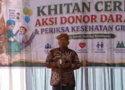 Gandeng BAZNAS dan PMI, IKJS Gelar Khitan Massal, Donor Darah, dan Cek Kesehatan Gratis