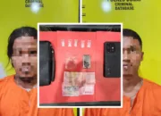 Warga Asal Belawan dan Pengangguran di Dumai Ditangkap, Polisi Sita Lima Paket Sabu