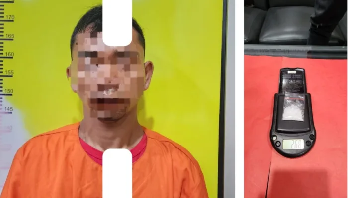 Nyaris Lolos, Kurir di Bukit Kapur Ditangkap Saat Akan Antarkan Pesanan Shabu