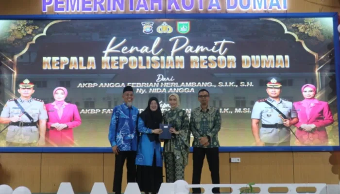 Hangat dan Haru Warnai Malam Kenal Pamit Kapolres Dumai