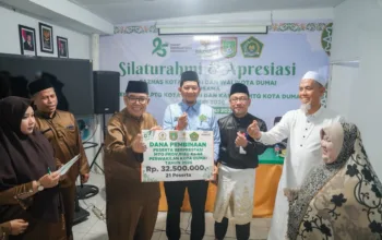 21 Kafilah Berprestasi Dumai Terima Bonus, Wali Kota Paisal Apresiasi Perjuangan di MTQ Riau