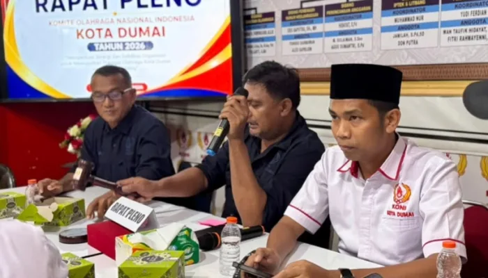 Agustiawan Mundur Karena Pindah Tugas, Pleno KONI Dumai Tetapkan Abdul Kadir Jaelani sebagai Plt Ketua
