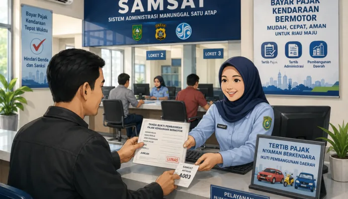 Kabar Gembira Bagi Pemilik Kendaraan Bermotor,  Pemprov Riau Kembali Gelar Pemutihan Pajak