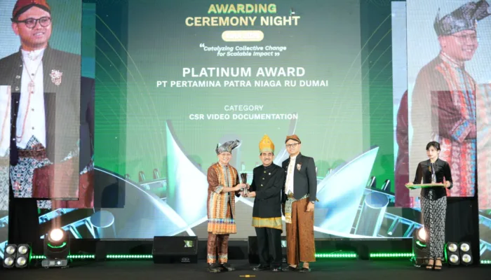Pertamina Patra Niaga Kilang Dumai Raih Dua Platinum ISRA 2026, Serumpun Paman Bahri Ukir Prestasi Nasional