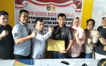 Berbekal 37 Dukungan Cabor, AKJ Siap Bertarung di Muskotlub KONI Dumai