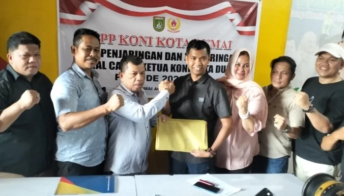 Berbekal 37 Dukungan Cabor, AKJ Siap Bertarung di Muskotlub KONI Dumai