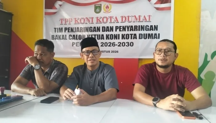 Satu Bakal Calon Tarik Berkas, TPP Musorkotlub KONI Dumai hanya Verifikasi Abdul Kadir Jailani