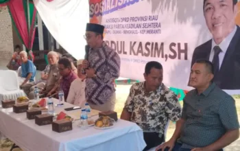 Sosper di Bagan Besar, Abdul Kasim Serap Aspirasi Warga dari UMKM hingga Infrastruktur