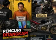 Gagal Kabur, Pencuri Rumah di Bukit Kapur Tinggalkan Motor dan Barang Curian