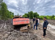 111,77 Hektare Mangrove Dumai Dirambah, Polda Riau Sita Ekskavator dan Tetapkan Tersangka