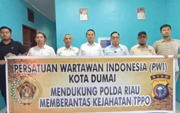 Polda Riau Perkuat Sinergi Berantas TPPO bersama PWI Dumai