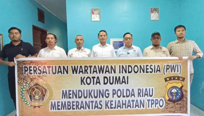 Polda Riau Perkuat Sinergi Berantas TPPO bersama PWI Dumai