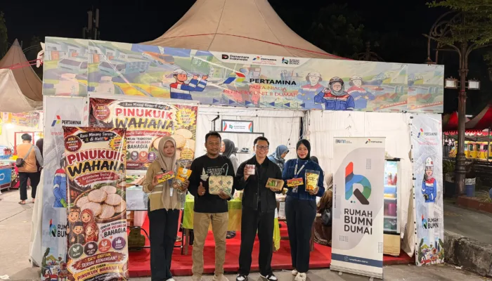 Pertamina Patra Niaga Kilang Dumai Buka Akses Pasar UMKM di Semarak Merdeka