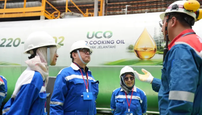 Dewan Energi Nasional dan BRIN Tinjau Inovasi Energi Hijau Kilang Dumai, Pertamina Perkuat Komitmen Transisi Energi