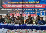 Polda Riau Musnahkan 100,5 Kg Narkoba Jaringan Internasional, Selamatkan 467 Ribu Jiwa