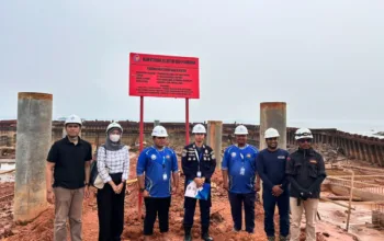 KKP Lepas Tanda Penghentian Sementara PT MNS, Pembangunan Galangan Kapal di KITB Dilanjutkan