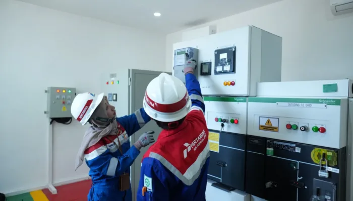 PLTS 3,77 MWp Perkuat Keandalan Operasional Kilang Pertamina Dumai
