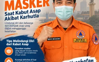 Kabut Asap Bukan Dari Dumai, BPBD Imbau Warga Gunakan Masker
