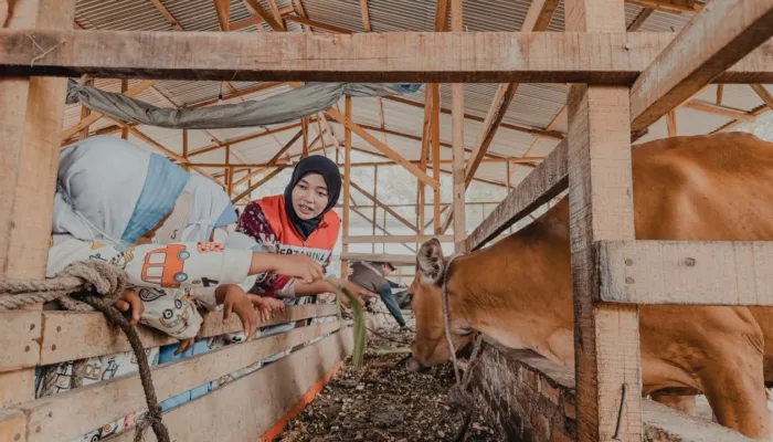 Dari Kandang Sapi ke Kebun Terong, Cara PHR Mengenalkan Alam kepada Anak-Anak