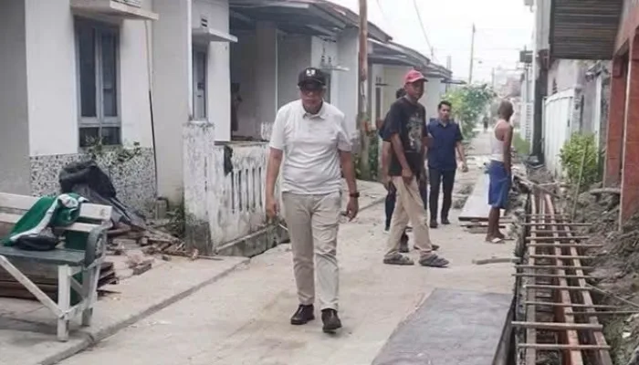 Kadis PU Dumai Tinjau Sejumlah Proyek Drainase, Dukung Program Pengendalian Banjir
