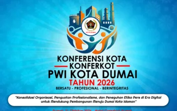 Jelang Konferkot, PWI Dumai Buka Pendaftaran Calon Ketua Mulai 19 Hingga 22 Oktober 2026