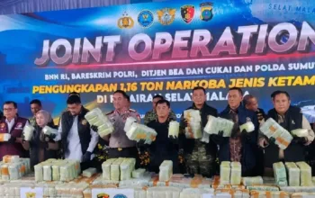 AIS Pancarkan Dua Identitas, Kapal Pembawa 1,16 Ton Ketamin Dicegat di Selat Malaka